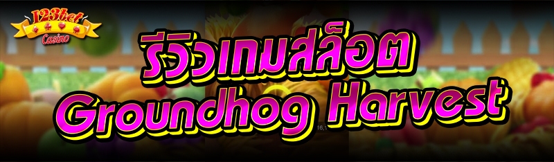 รีวิวเกมสล็อต Groundhog Harves